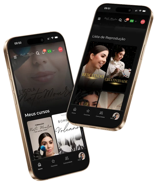 Cursos da Escola Nati Moura